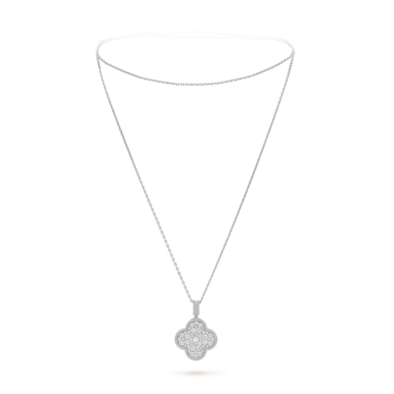 Replicate Magic Alhambra long necklace, 1 motif(1:1 replica) - Original Replica Club