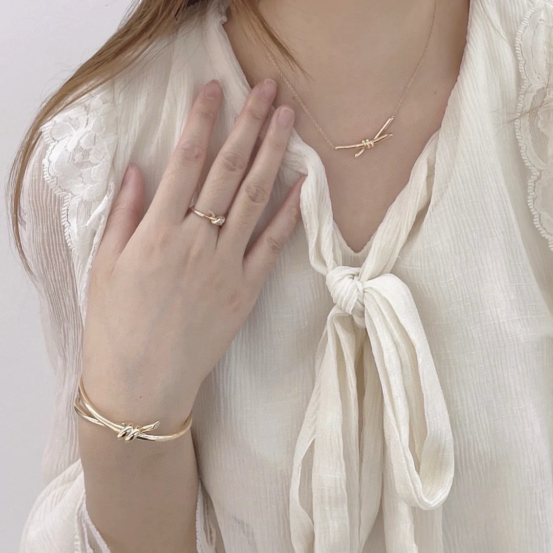 Tiffany Knot Bangle Bracelet - Original Replica Club