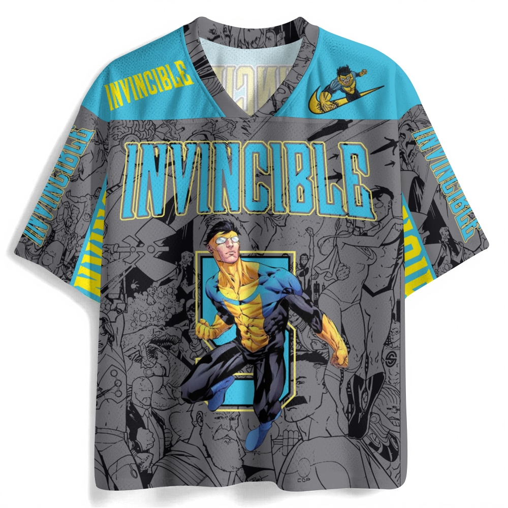 Invincible Anime Football Jersey
