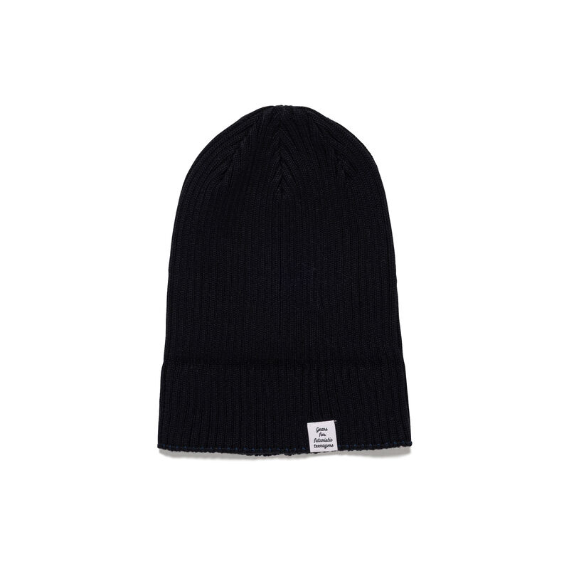 HUMAN MADE COTTON RIB BEANIE