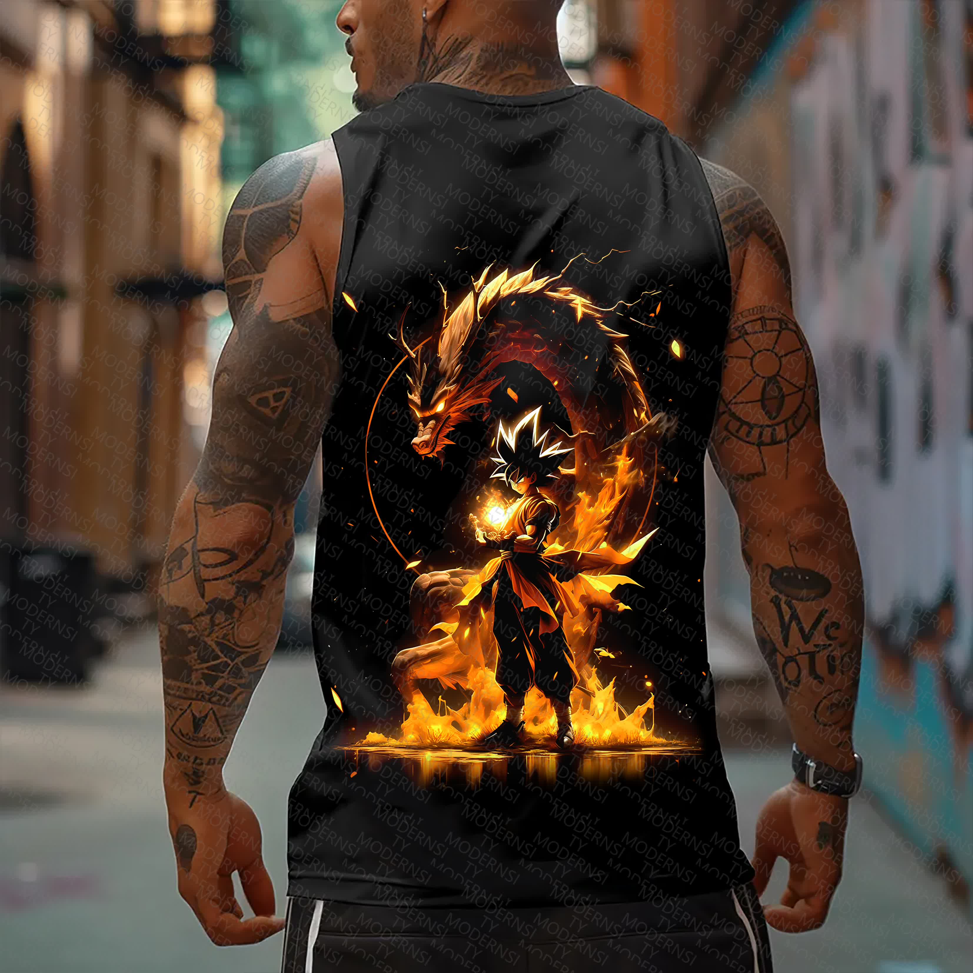 Unisex  “Comicssoul” Casual Anime  Tank Top