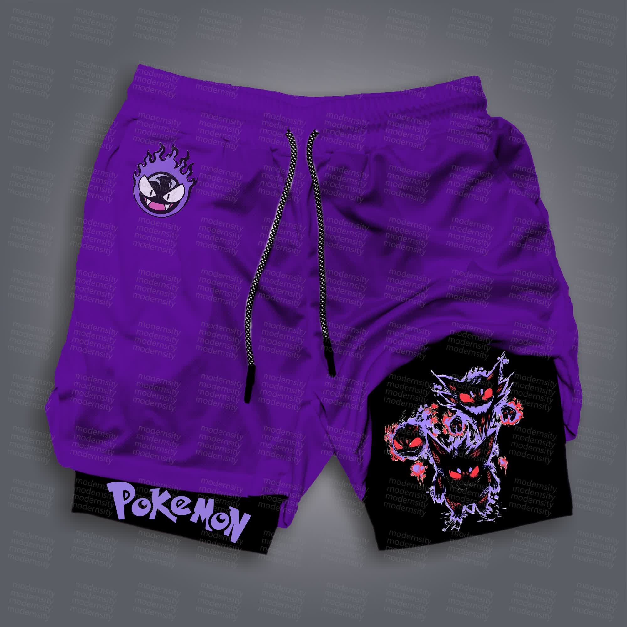 Unisex  “Comicssoul” Casual Anime Streetwear Shorts