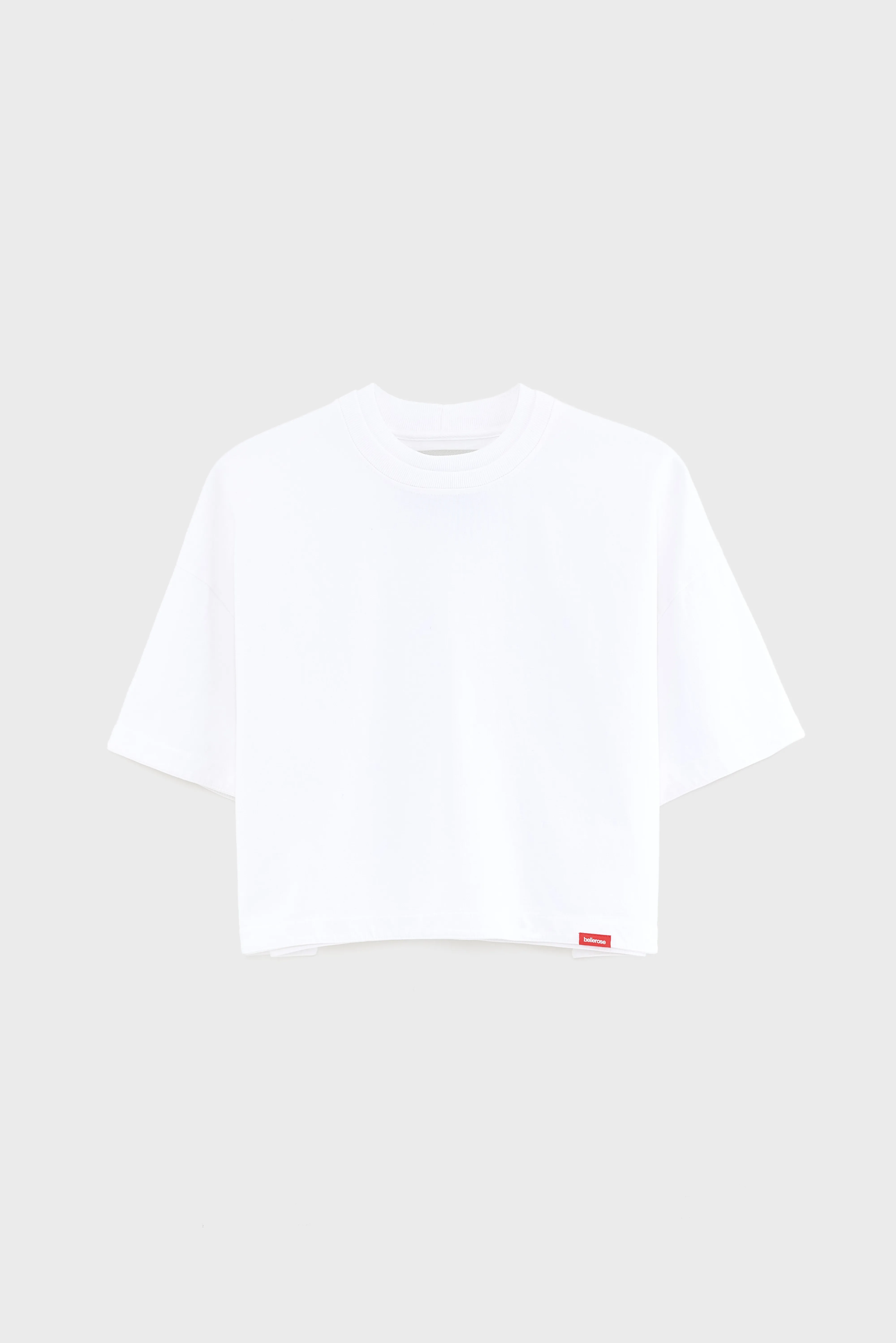 Bellerose Fan cropped t-shirt (261 / W / WHITE)
