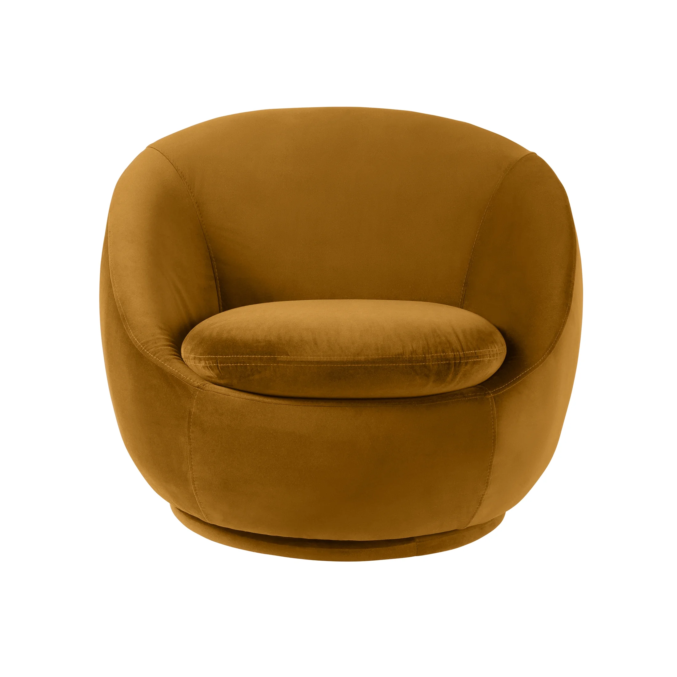 Better Homes & Gardens Mira Swivel Accent Chair, Cream Shearling - Image 44