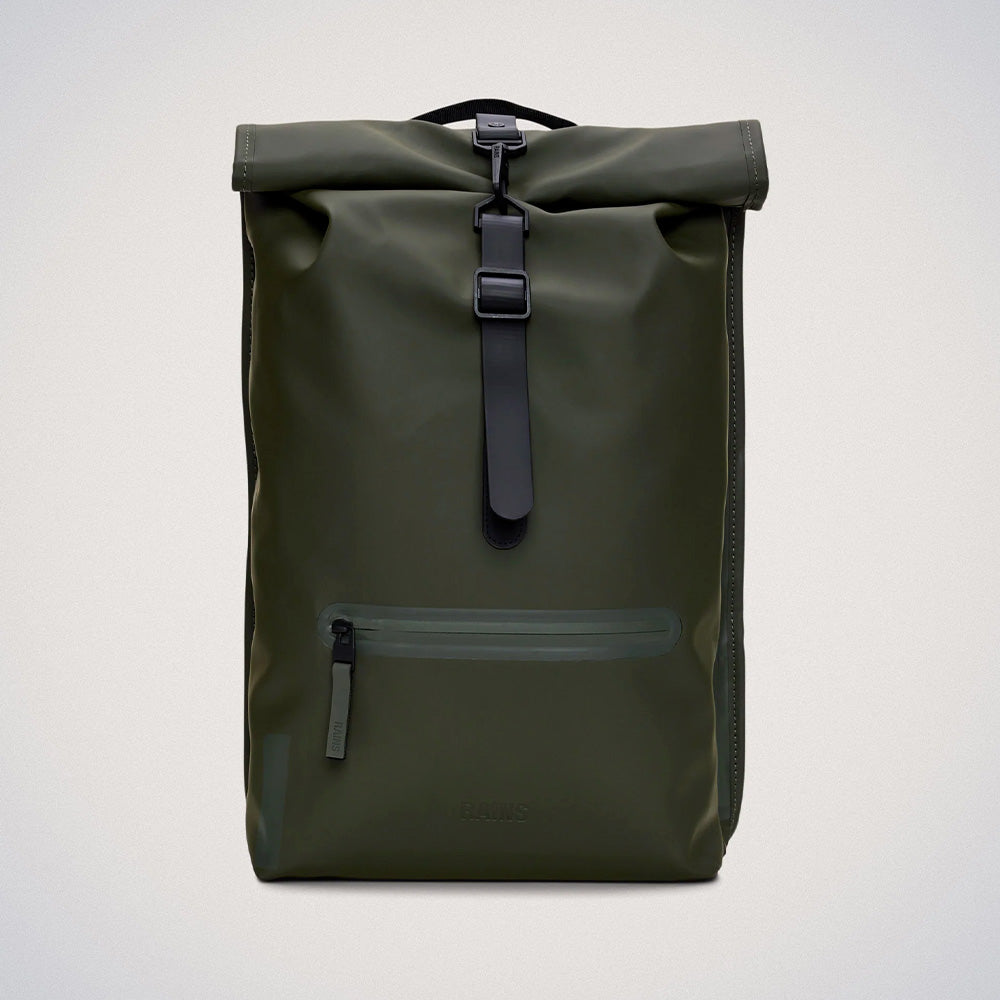 Rains - Sac à dos Rolltop Rucksack - Vert