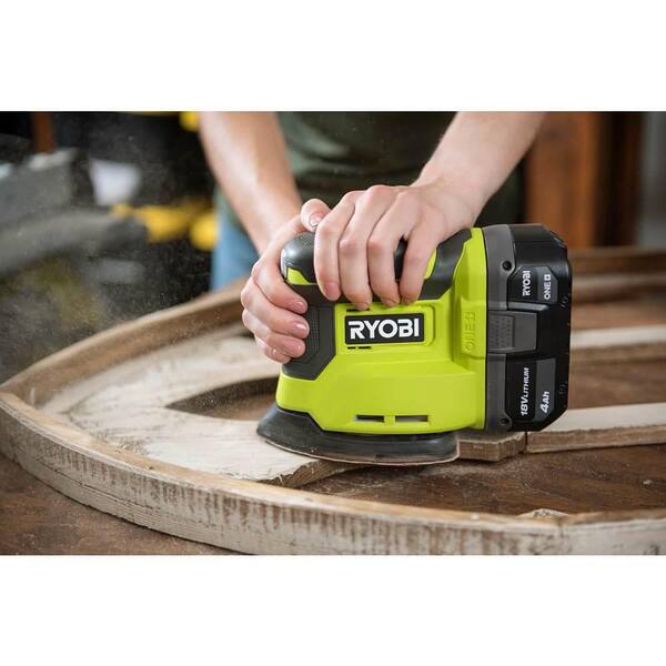 ONE+ 18V Cordless 2-Tool Combo Kit with Random Orbit Sander and Corner Cat Finish Sander (Tools Only) - Image 7