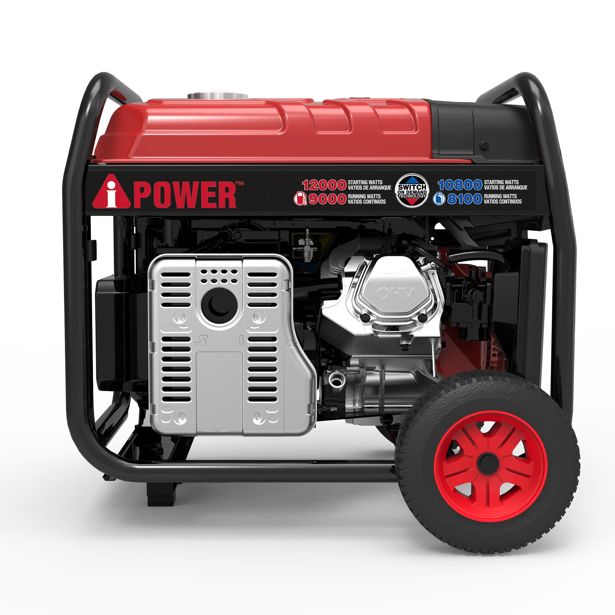 SUA12000ED – 12000 Watt Dual Fuel Portable Generator