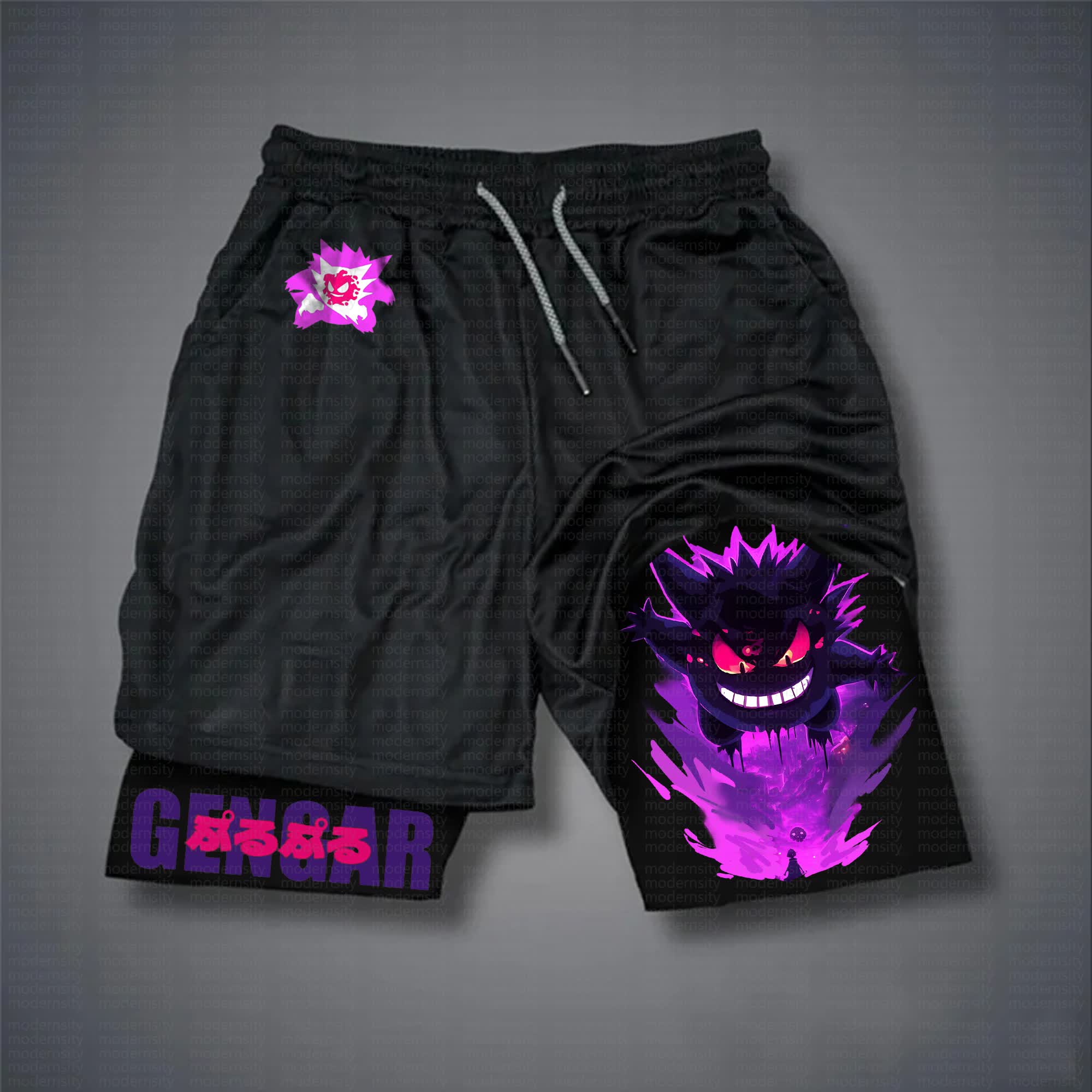 Unisex  “Comicssoul” Casual Anime Streetwear Shorts