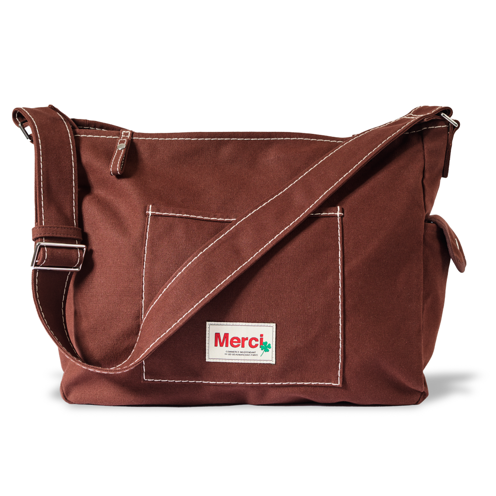 Merci - Besace Candide - Marron