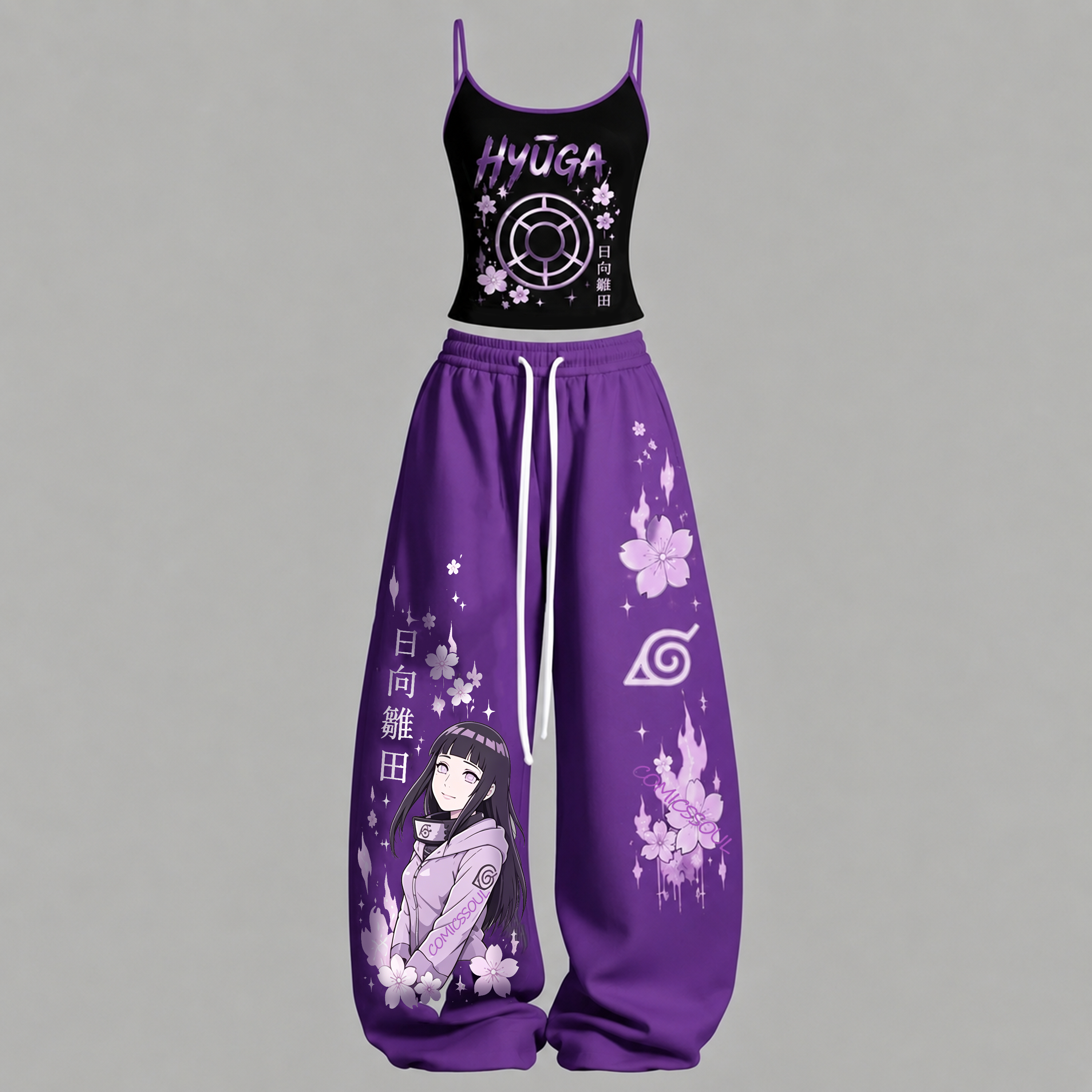 NARUTO Top & Elasticated Trousers Two-Piece Set