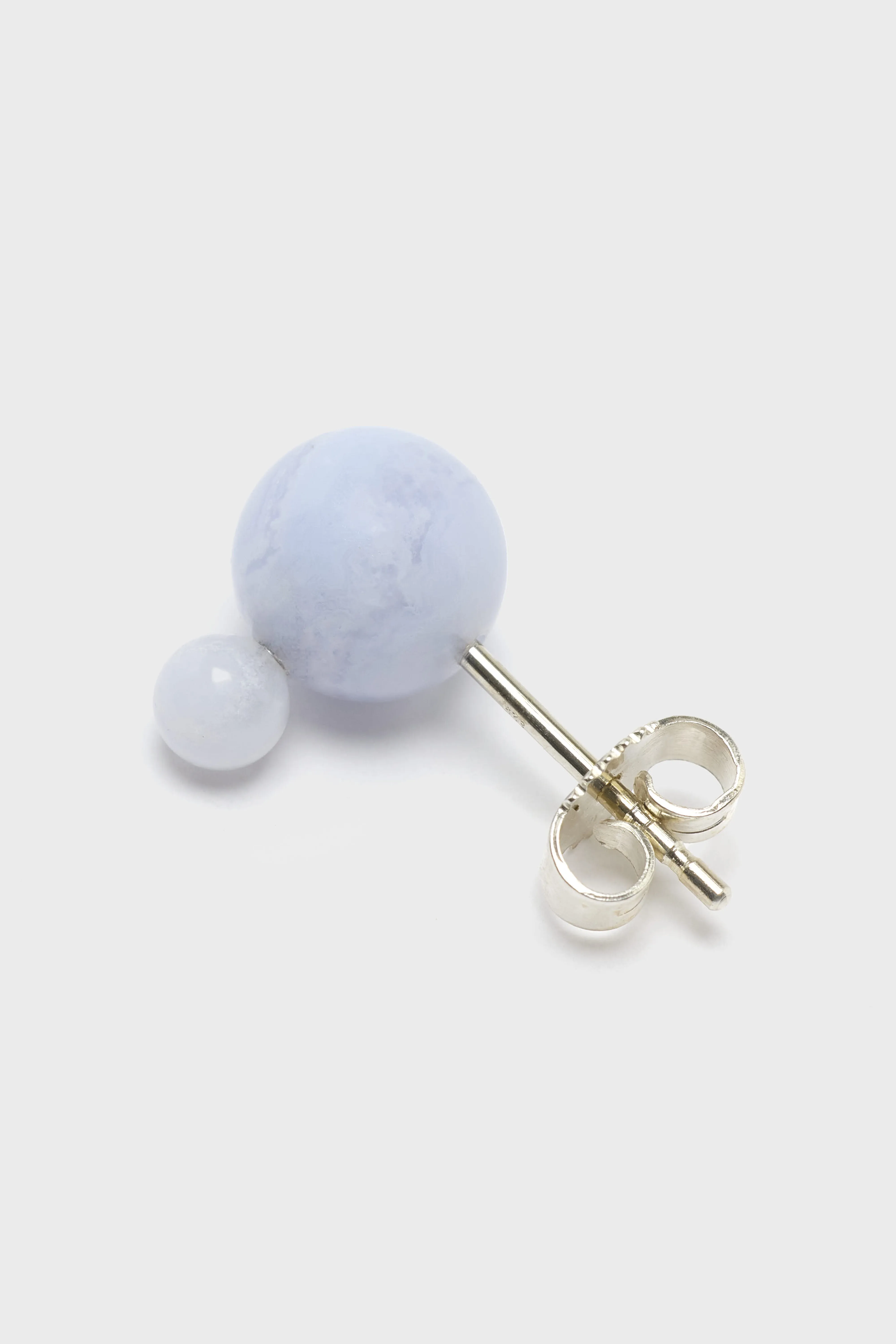 Bellerose Glyzinia Chalcedon Earstuds  (261 / W / BLUE)