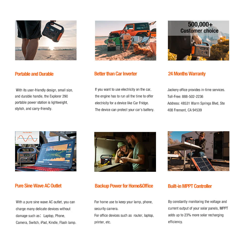 Jackery Explorer 290 Portable Power Station - Image 9