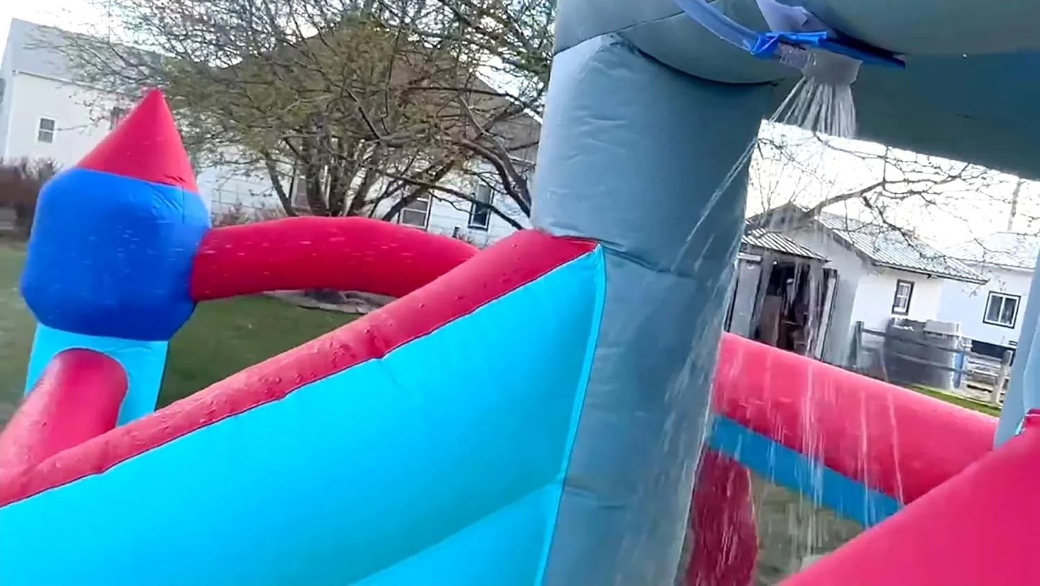 ROOJER Inflatable Water Slide Bounce House 8-in-1 With 450W Blower - Crocodile Water Park - Image 11 ROOJER Inflatable Water Slide Bounce House 8-in-1 With 450W Blower - Crocodile Water Park - Image 11