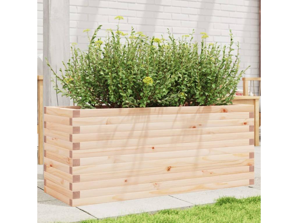 Decoratodo  madera maciza de pino 110x40x45,5 cm