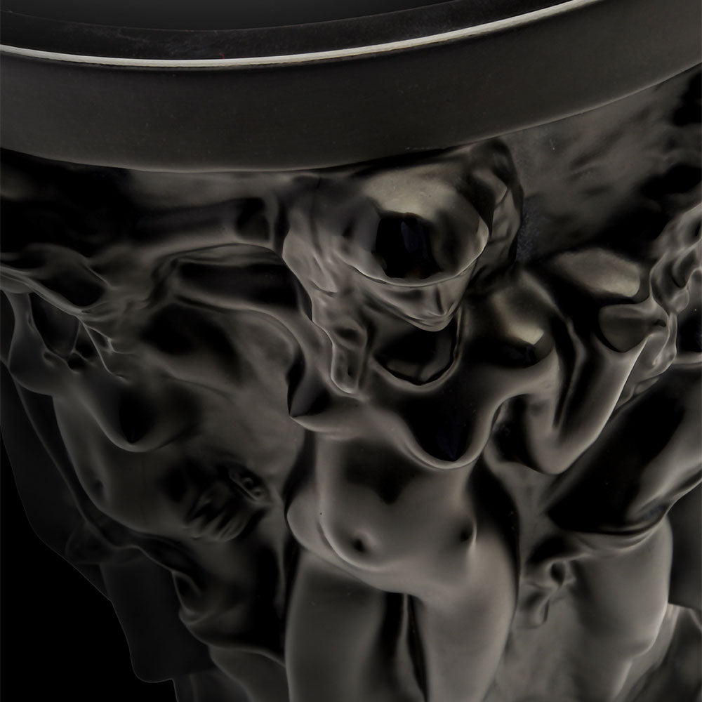VASE SIRÈNES TERRY RODGERS & LALIQUE 2020 - CRISTAL NOIR