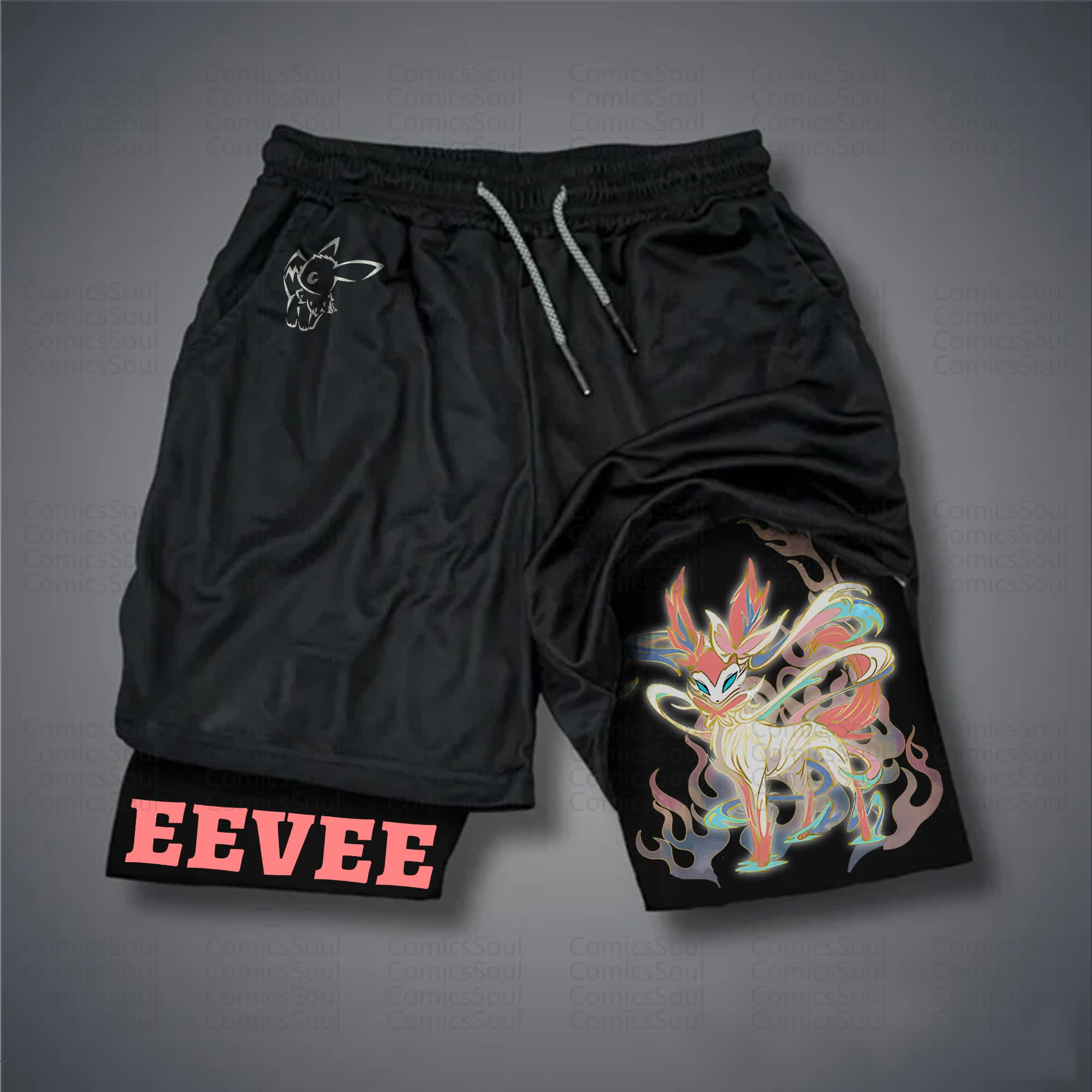 Unisex Casual Anime Streetwear Shorts 丨Comicssoul