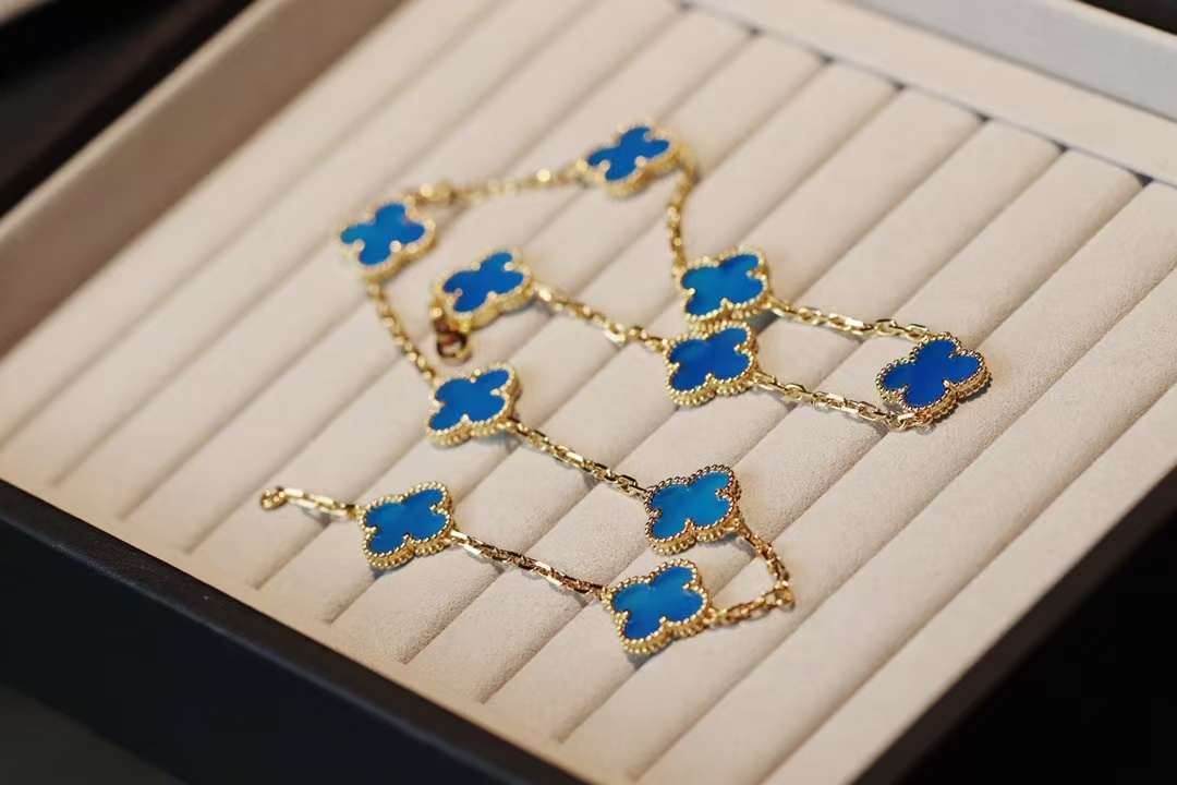 VCA Vintage Alhambra Necklace, 10 Motifs - Original Replica Club