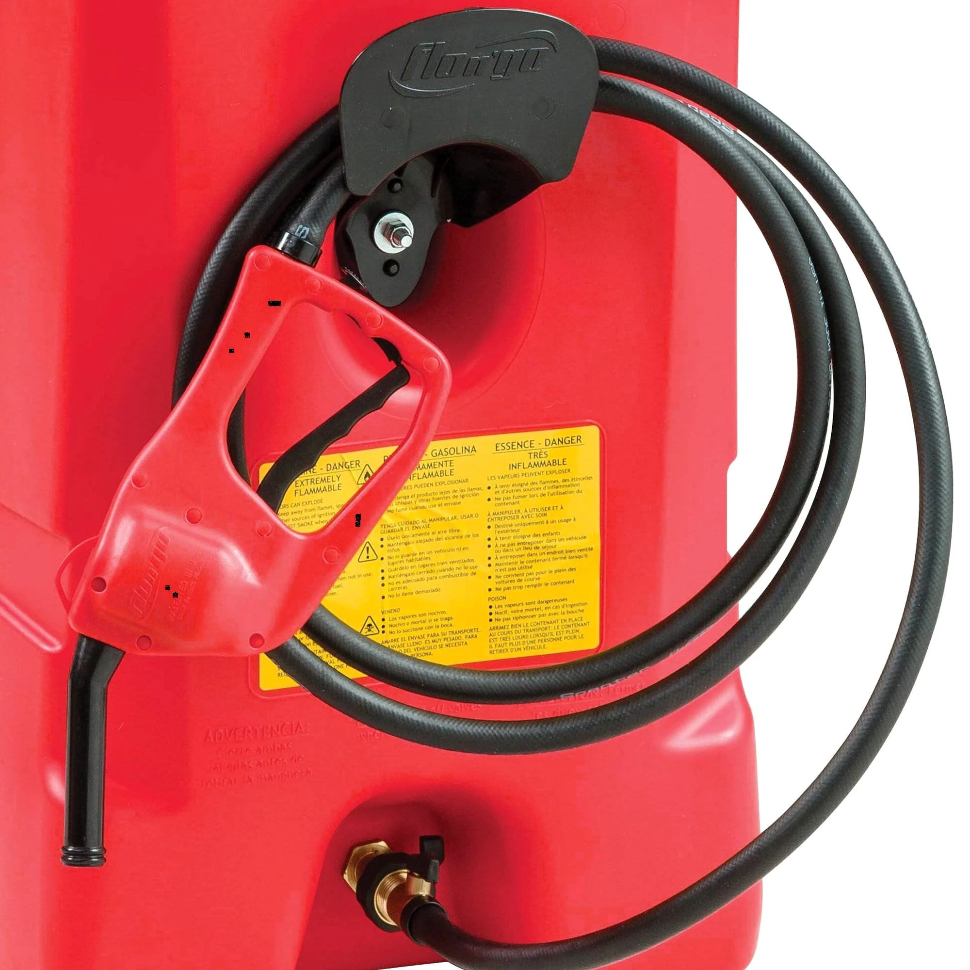 Scepter Flo N' Go DuraMax 14 Gallon Portable Fuel Tank With Pump, 2 Pack, Red - Image 18 Scepter Flo N' Go DuraMax 14 Gallon Portable Fuel Tank With Pump, 2 Pack, Red - Image 18