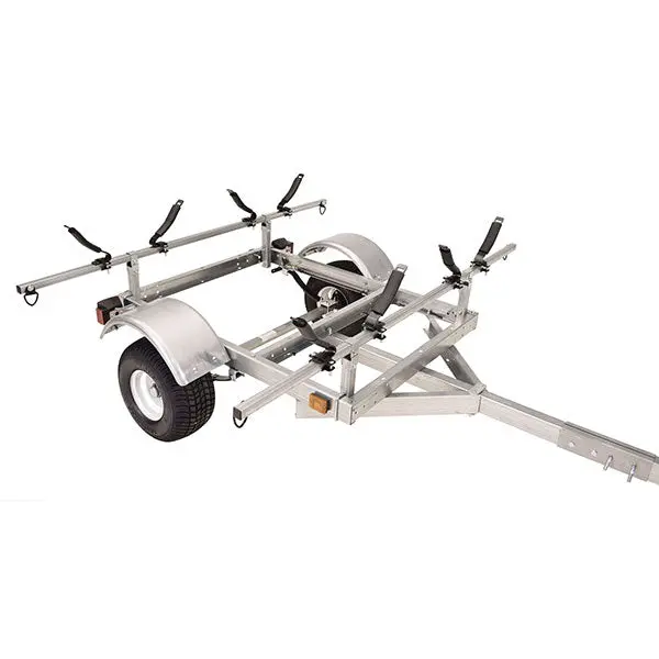 Malone LowMax 2-Kayak Galvanized Steel Trailer With LED Lights And 70 MPH Tires - Image 3 Malone LowMax 2-Kayak Galvanized Steel Trailer With LED Lights And 70 MPH Tires - Image 3