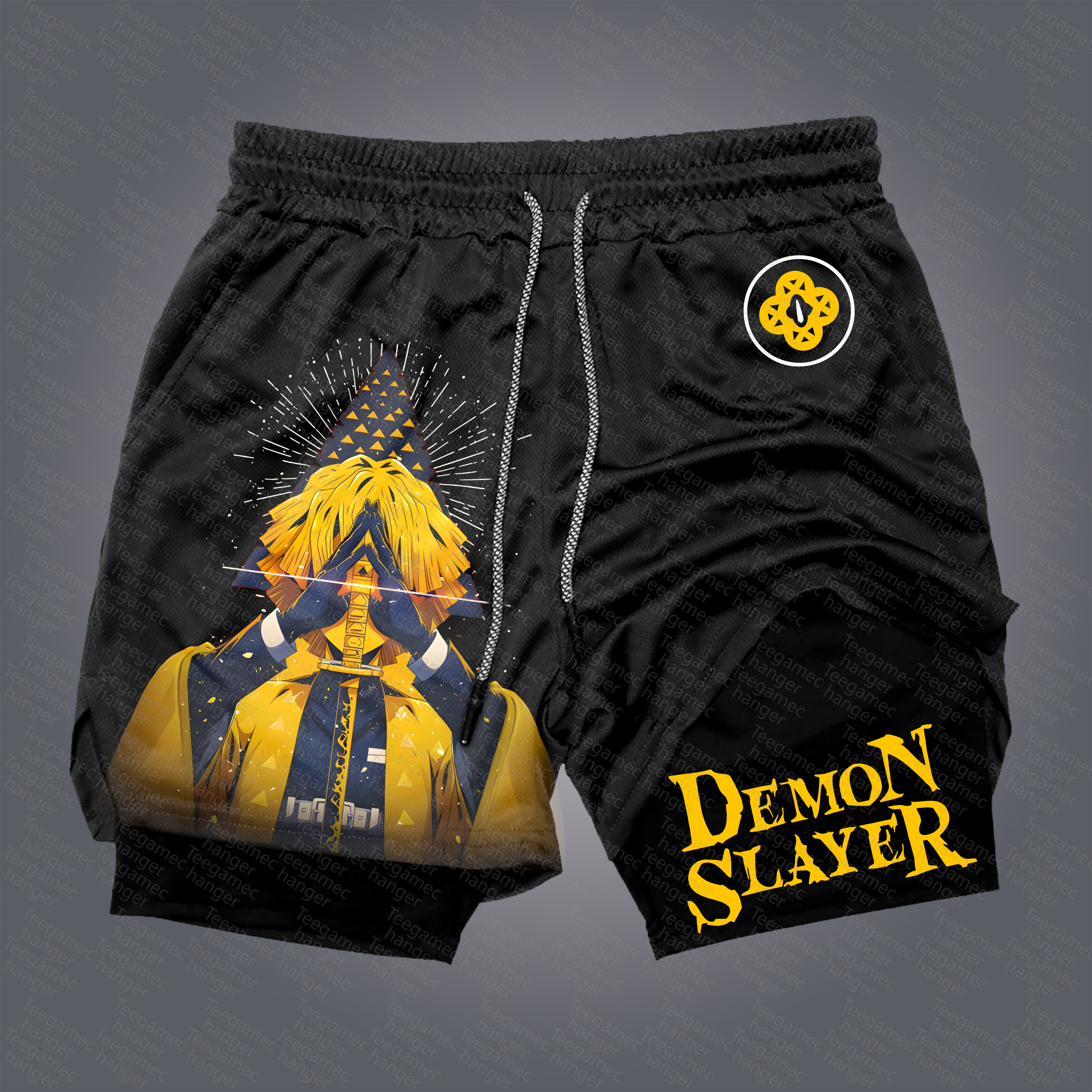 Unisex  Casual Anime Streetwear Shorts