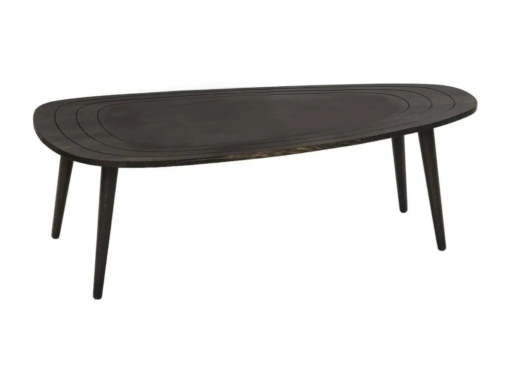 Mesa de café Lluesmamuebles Mesa de centro baja Revistero para sofá Estante de la sala de estar 115x50h38 cm Antracita