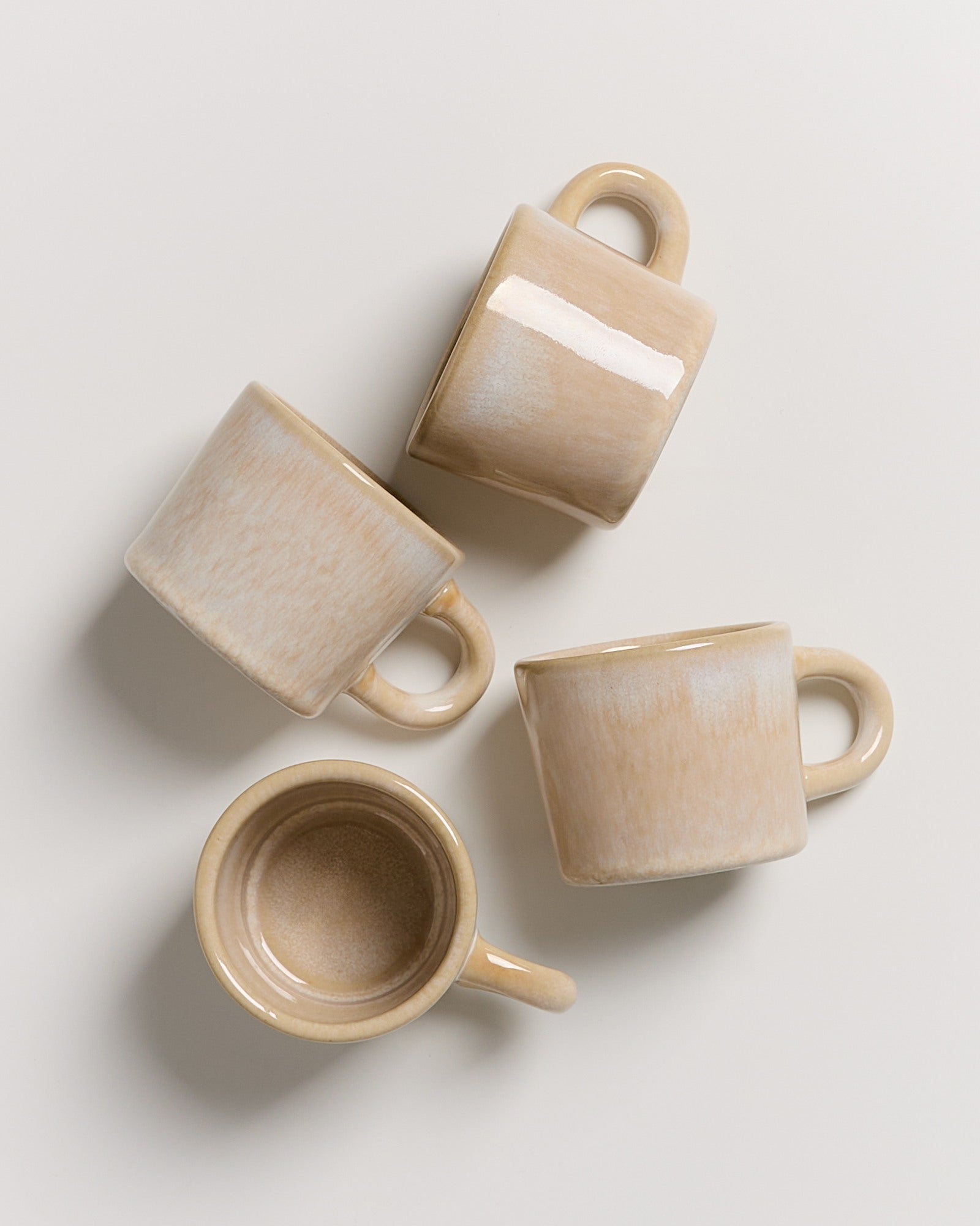Cordoama Espressotasse classic sand 4er-Set