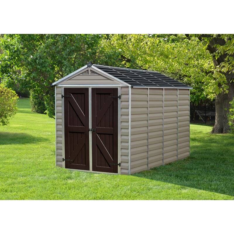 WAYFAIR SkyLight 6 Ft. W X 10 Ft. D Plastic Storage Shed