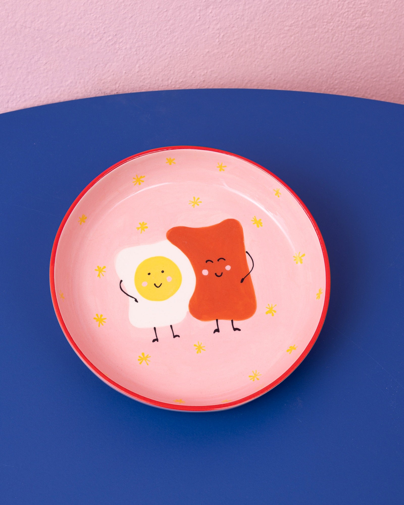 Miio Miini Pastateller modern Toasty rosa rot