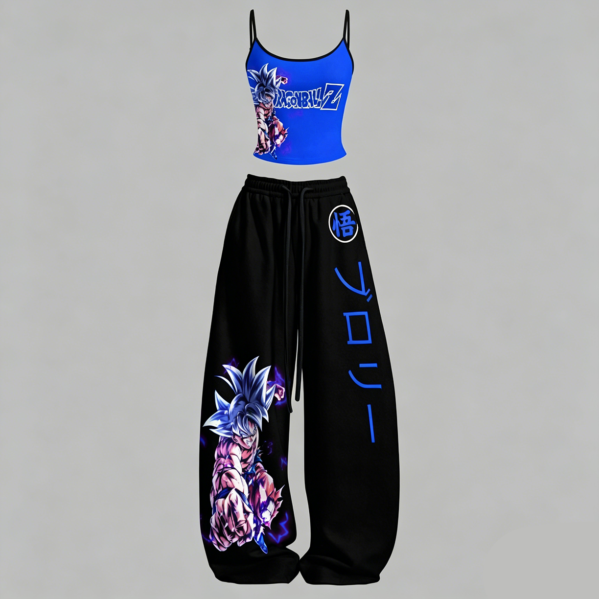 DRAGON BALL Top & Elasticated Trousers Two-Piece Set
