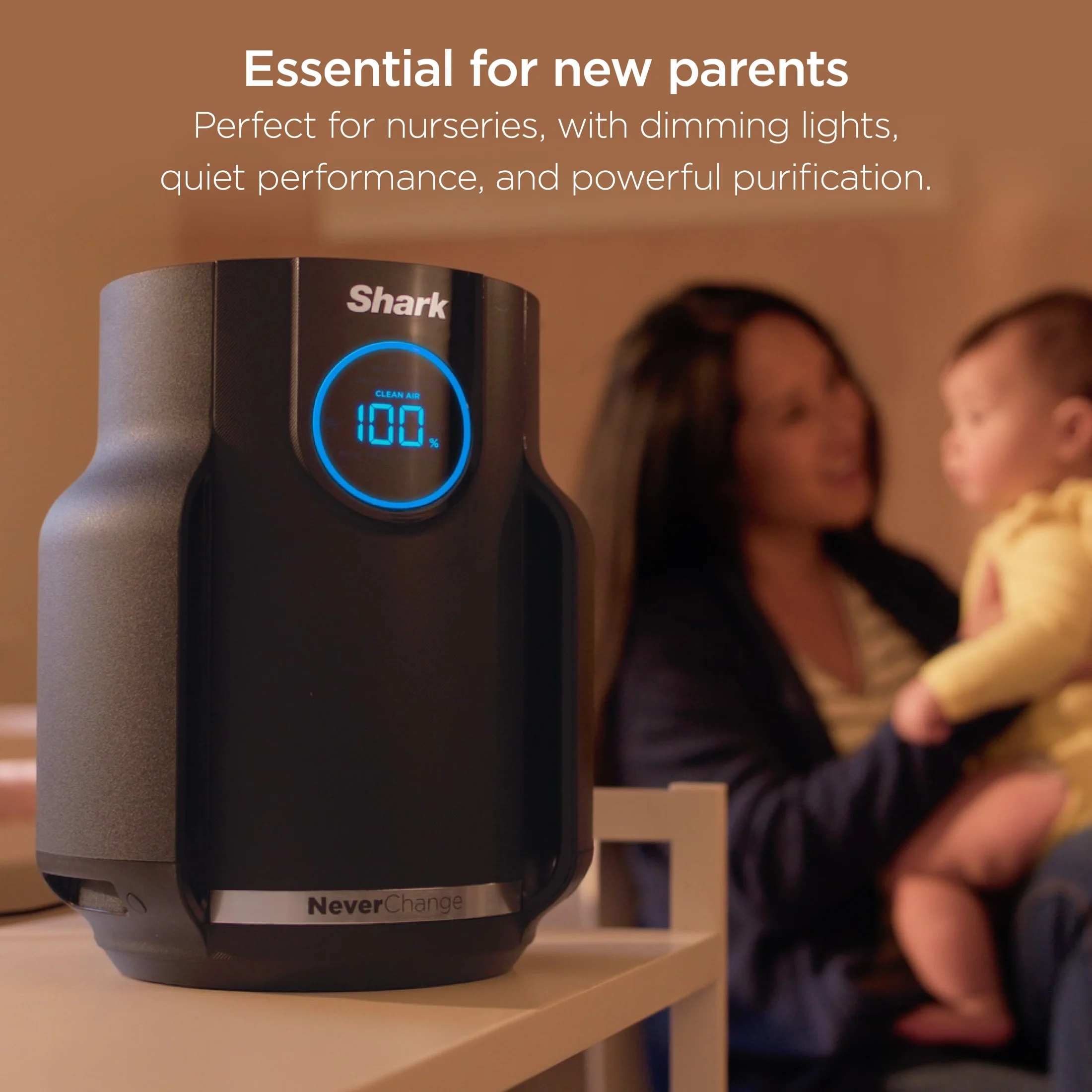 Shark NeverChange Air Purifier Compact Pro, HEPA Filter, HP070 - Image 7
