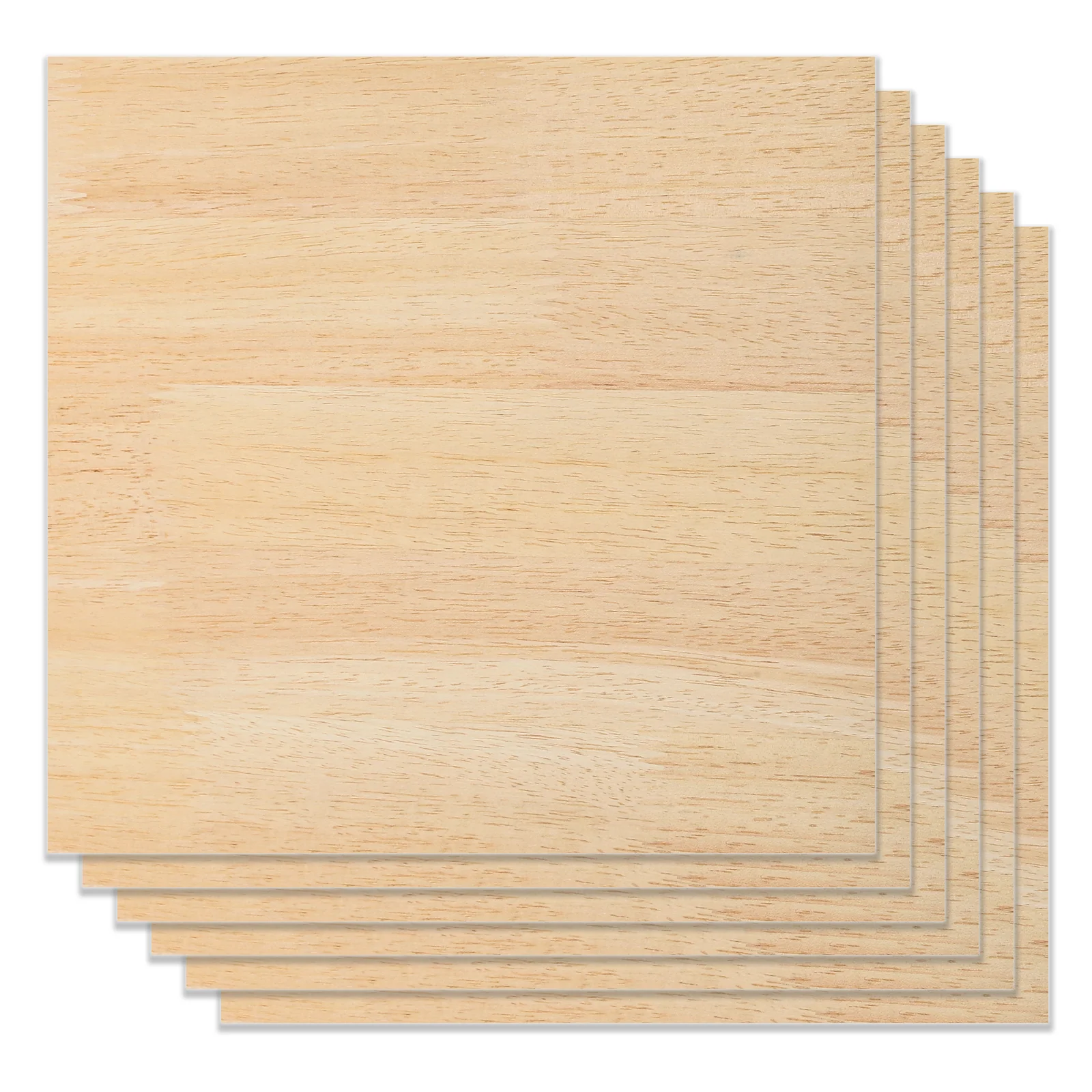 3mm Rubberwood Plywood (6pcs)