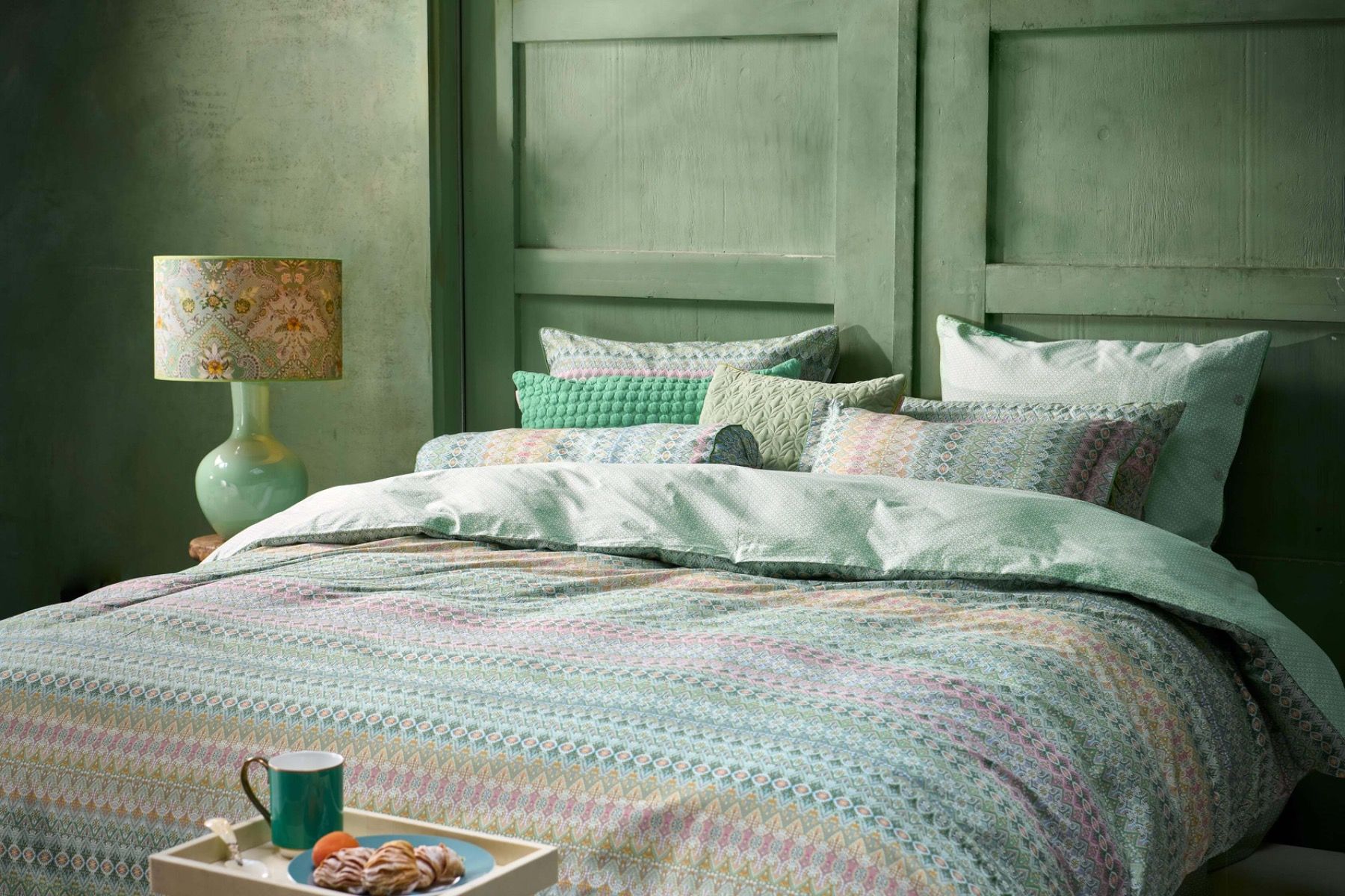 Duvet Cover Set Ashanti Green