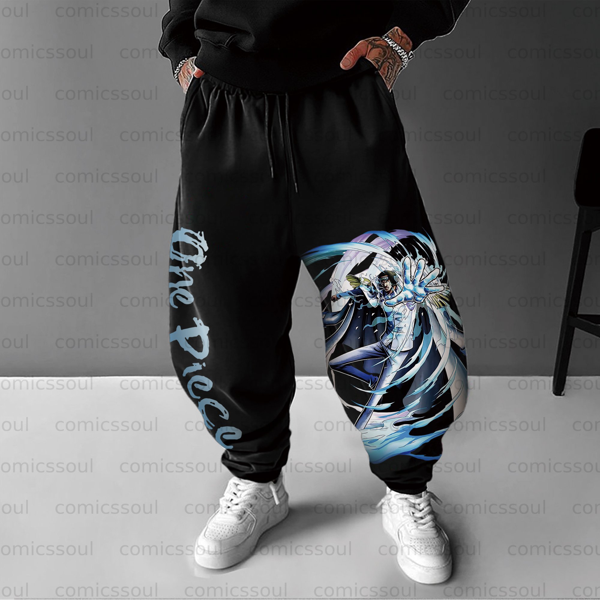 Unisex Anime Inspired Vintage Pants