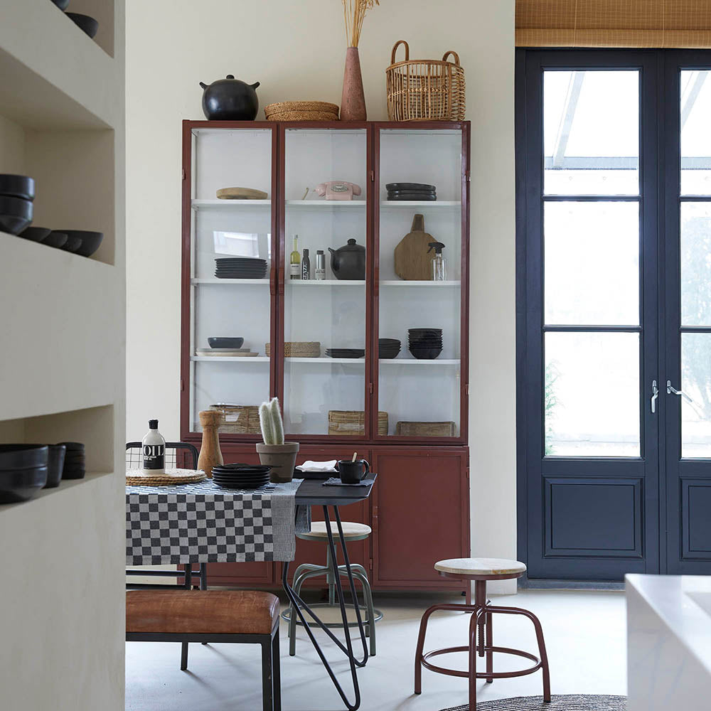 New Routz Detroit Vitrinekast B 142 cm - Terra