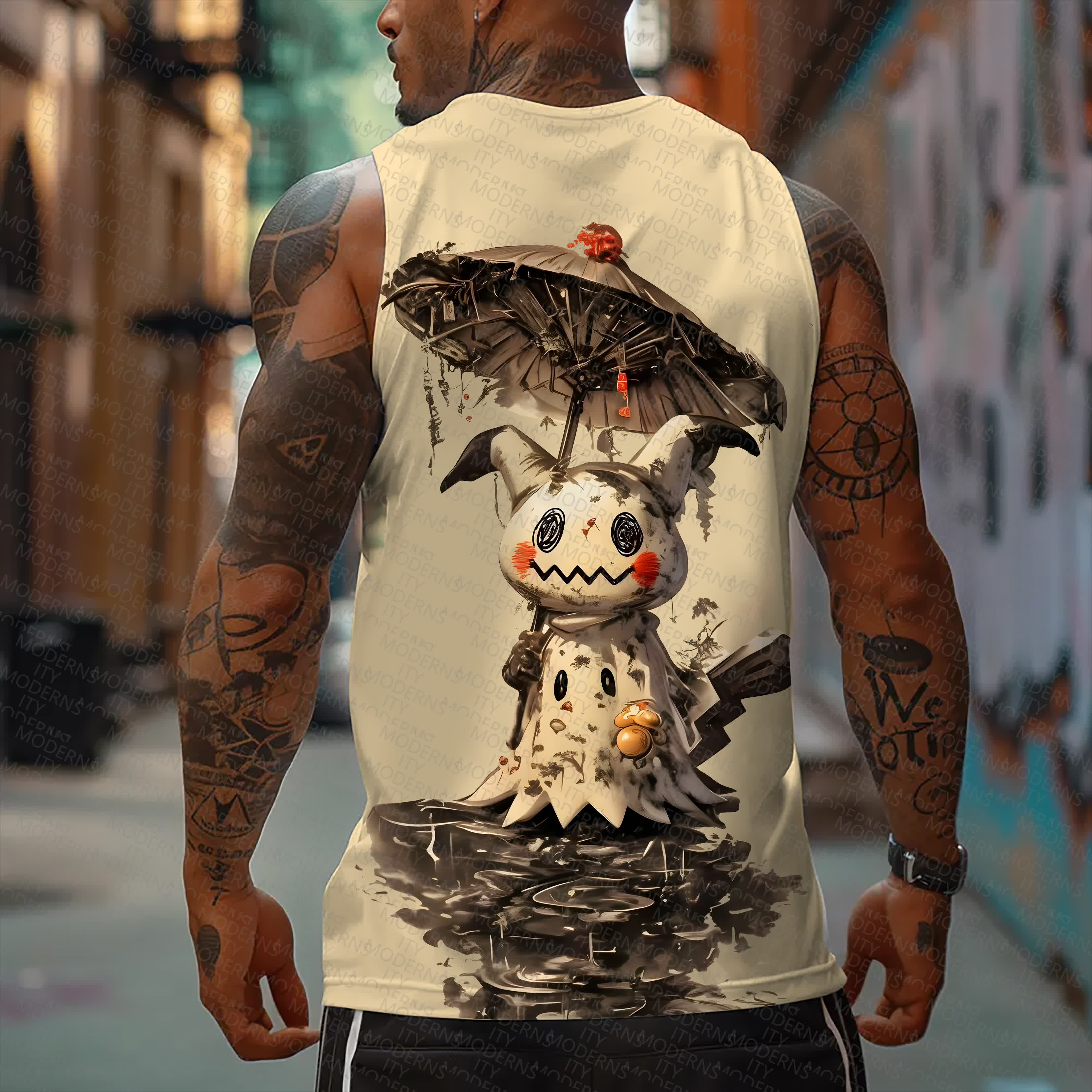 Unisex  “Comicssoul” Casual Anime  Tank Top