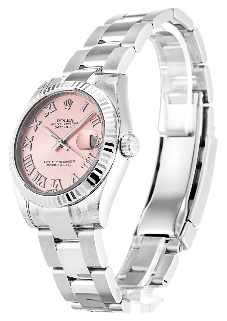 Replica Rolex Lady-Datejust 31mm Pink Dial 178274