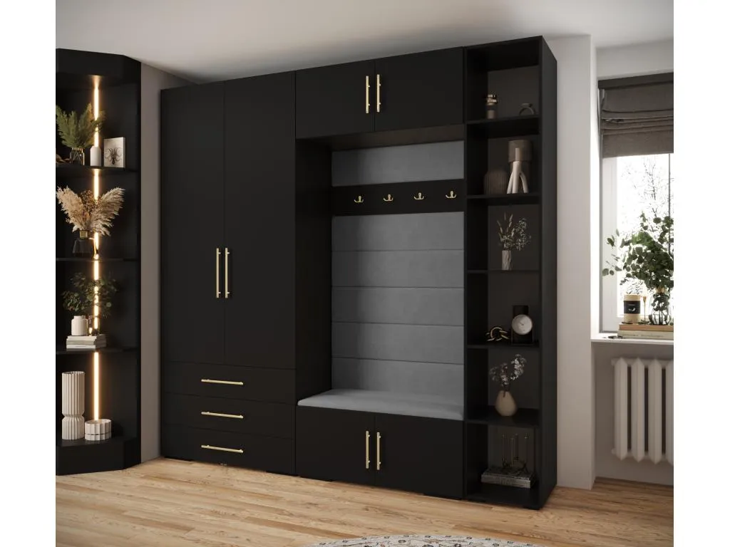 Micasacool 3 armario con puertas batientes 236.7/240/47