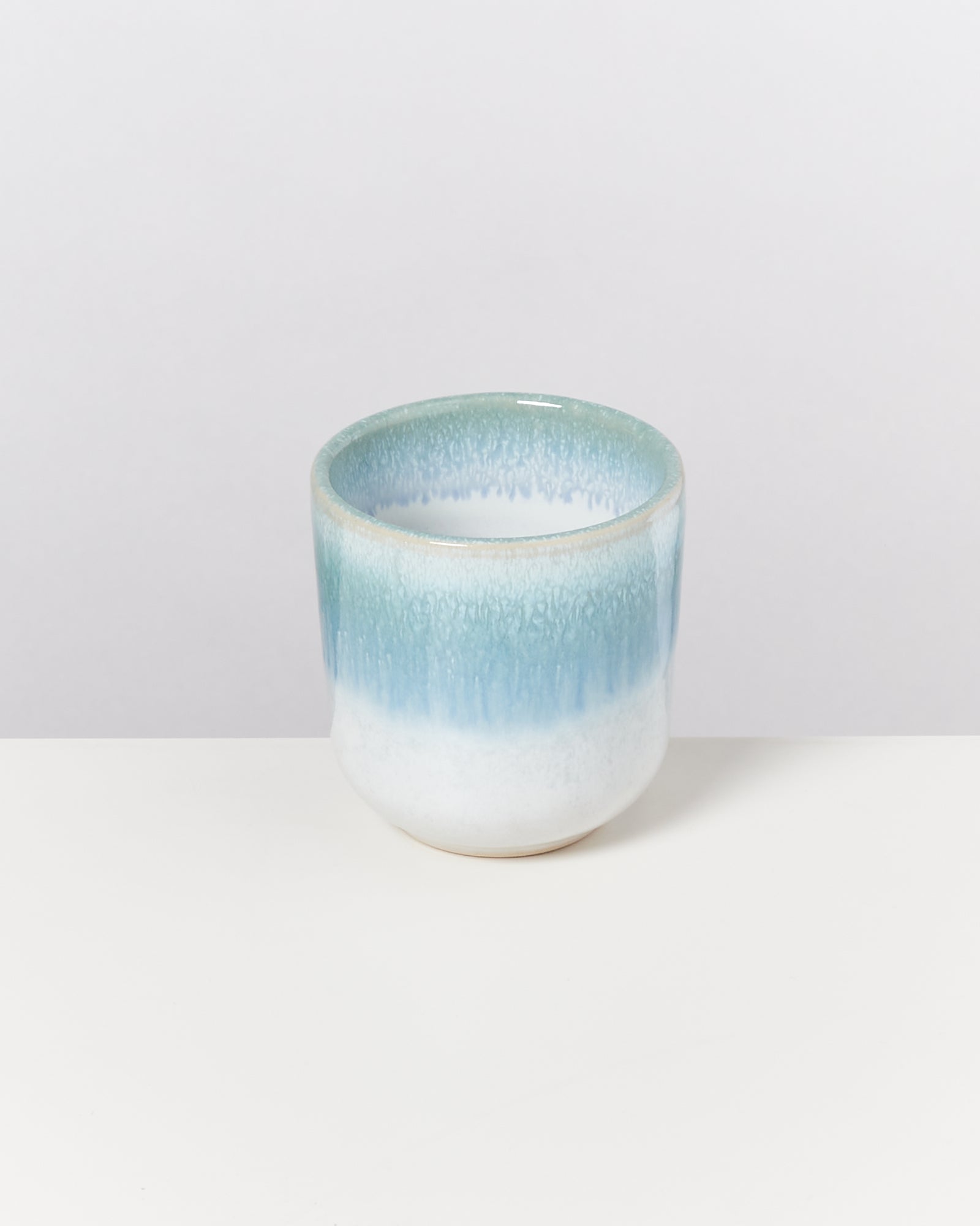 Alcachofra Becher klein grünblau 4er-Set