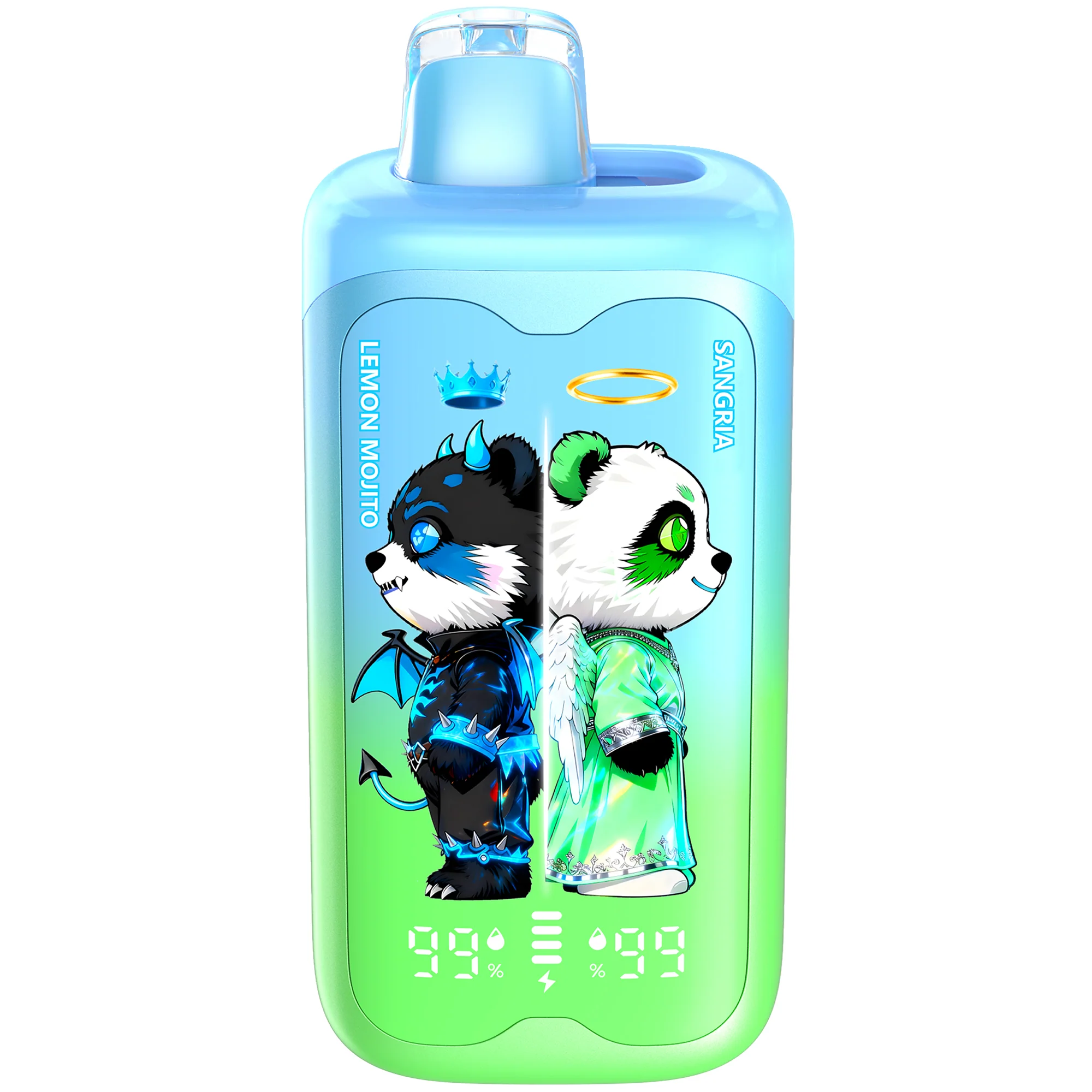 MerryMi Panda Twins 40K ladattava kertakäyttöinen sähkötupakka (kaikki maut)