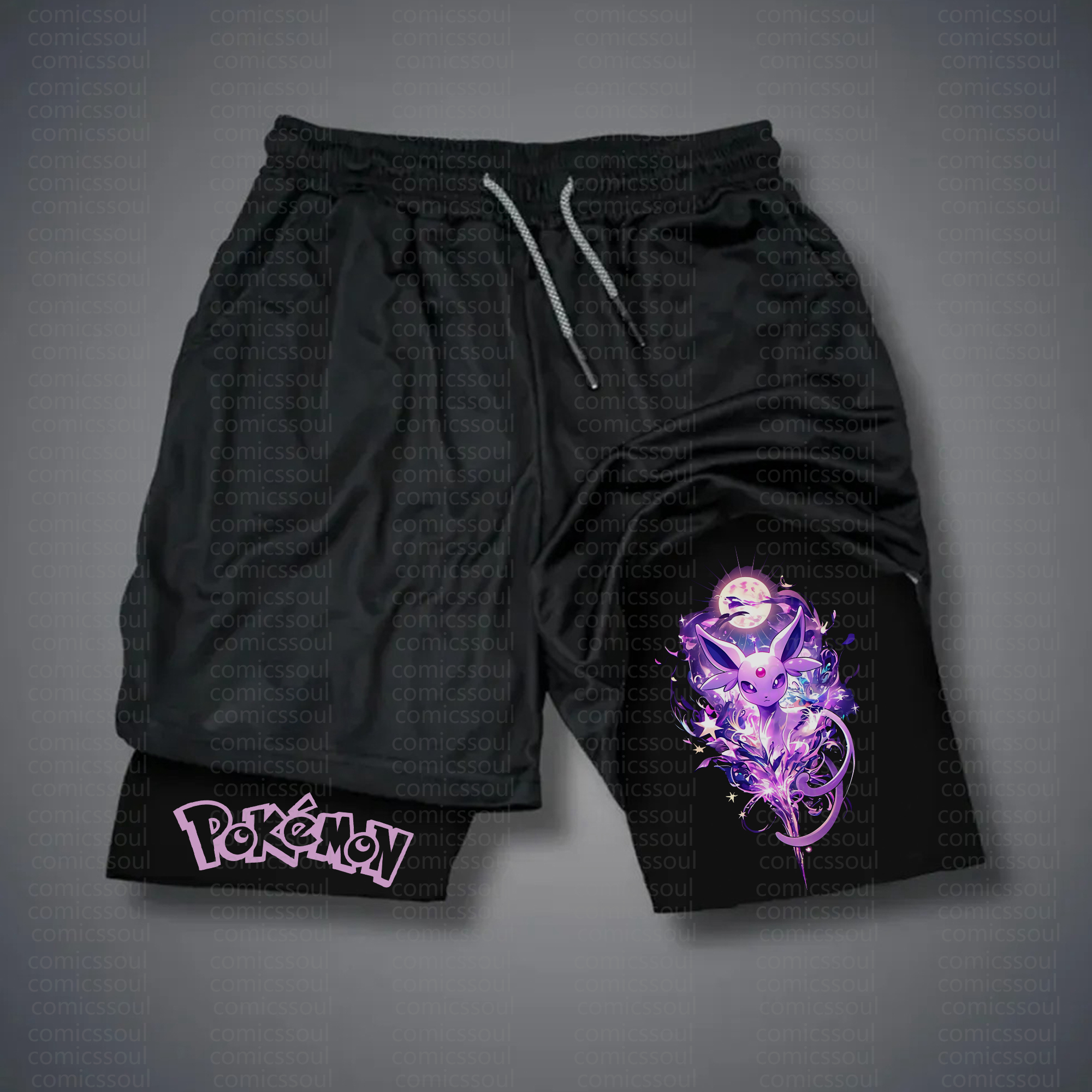 Unisex Casual Anime Streetwear Shorts 丨Comicssoul
