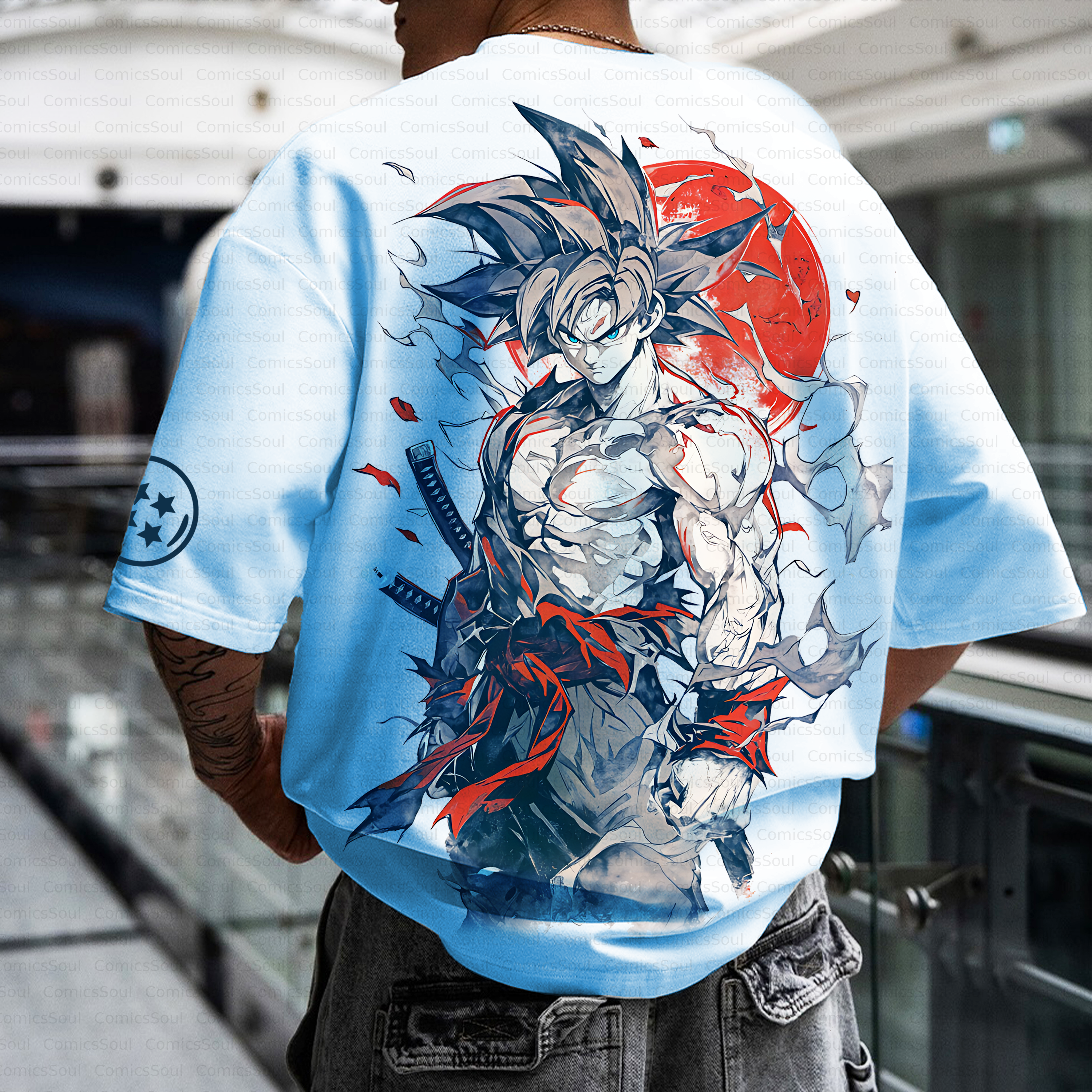 Unisex Anime Inspired Vintage T-Shirt