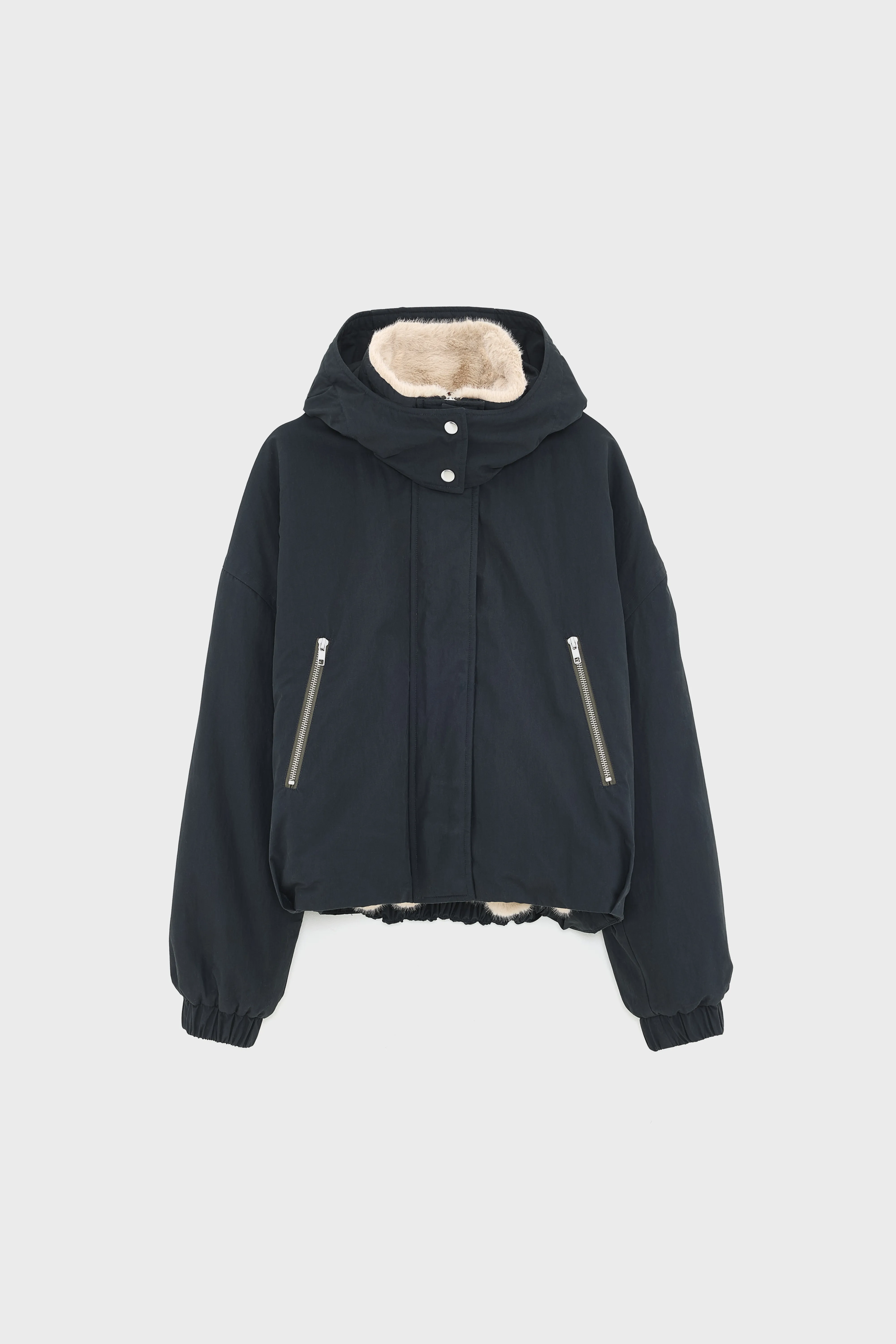 Bellerose Herna cropped jacket (252 / W / BLACK BEAUTY)