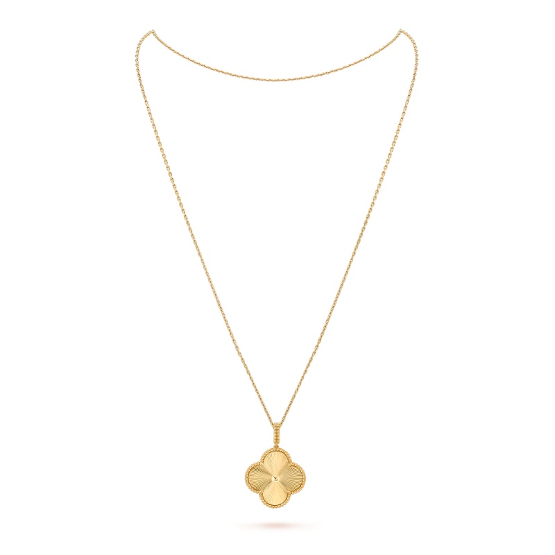 Replicate Magic Alhambra long necklace, 1 motif(1:1 replica) - Original Replica Club