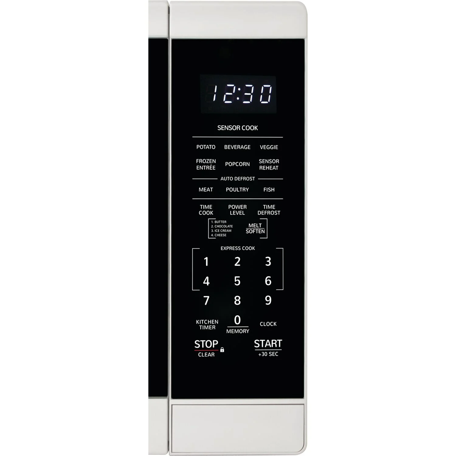 Sharp 1.4 - Cu. Ft. Countertop Microwave Oven in Black