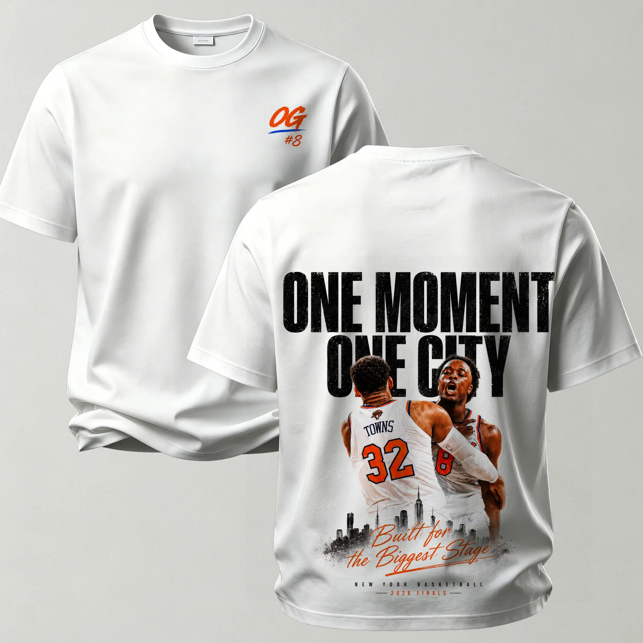 New York Knicks Finals Printed Unisex Oversized T-shirt