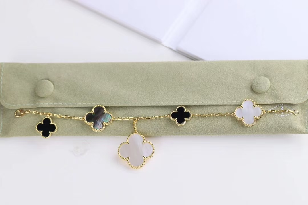 VCA Magic Alhambra Bracelet 5 Motifs - Original Replica Club