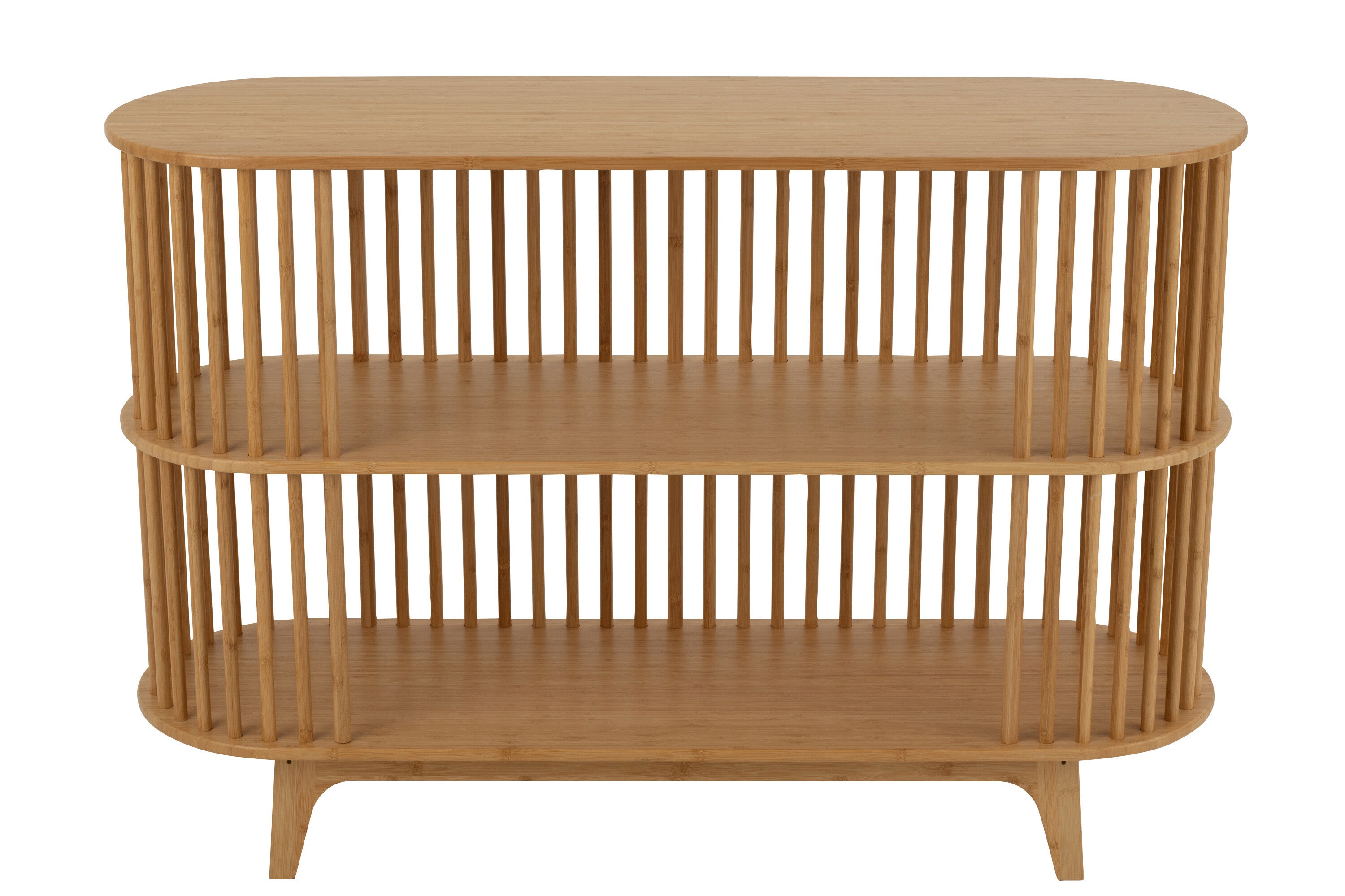 J-Line kast Live - bamboe - naturel