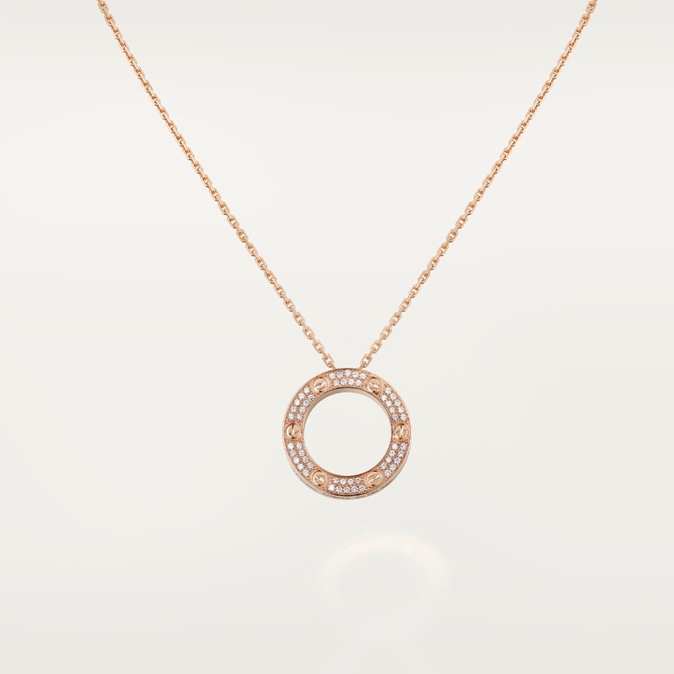 Replicate LOVE pendant, paved(1:1 replica) - Original Replica Club