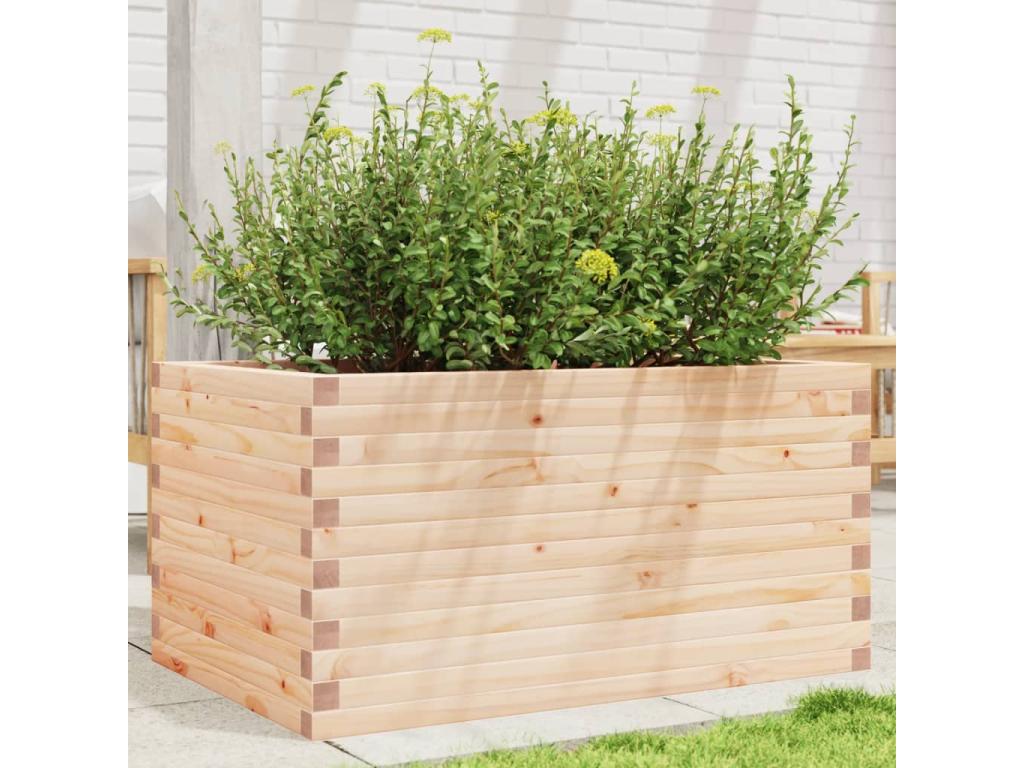 Decoratodo  madera maciza de pino 90x60x45,5 cm