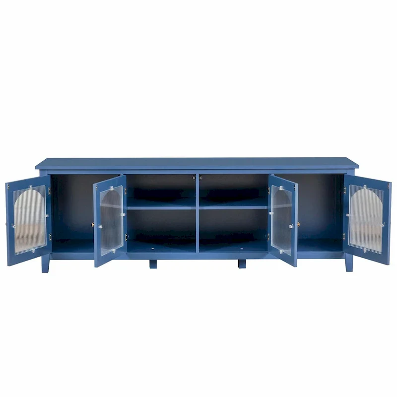 71-Inch Modern TV Cabinet Entertainment Center